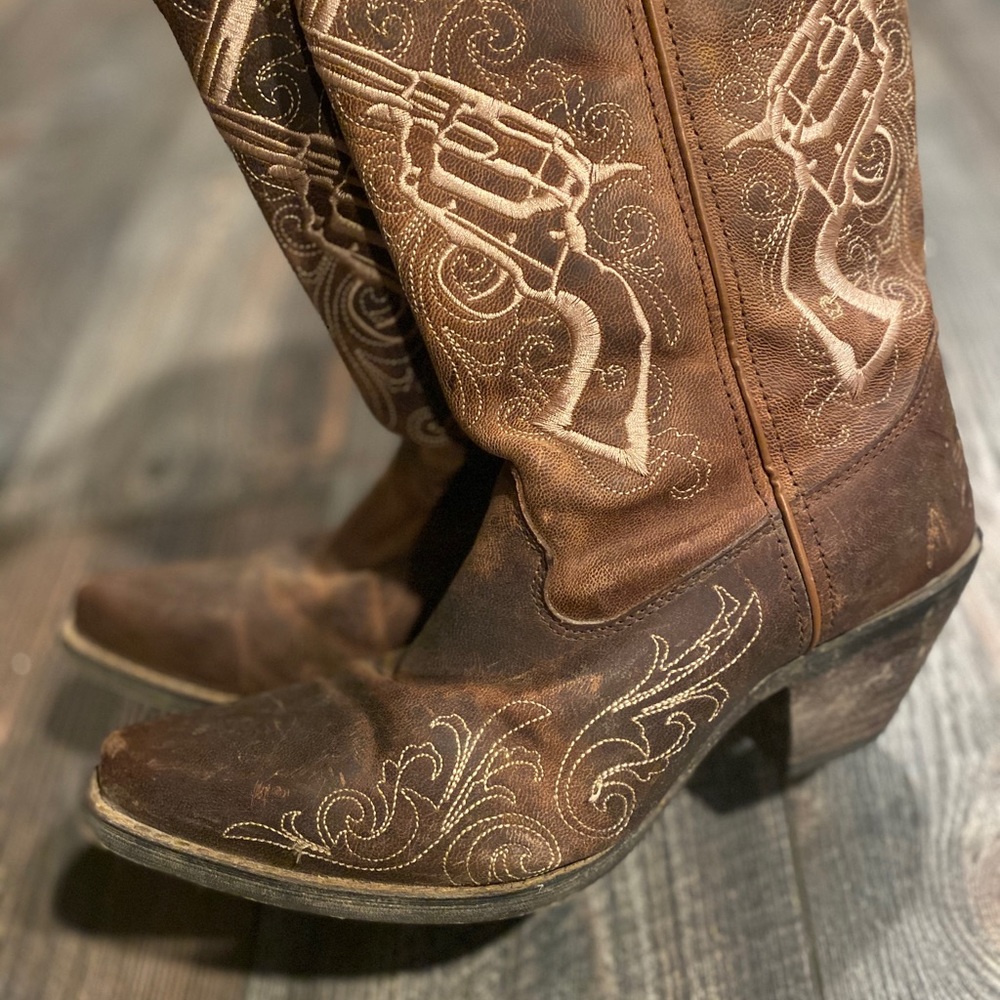 Durango Crossed Guns Boot - Picture 7 of 8